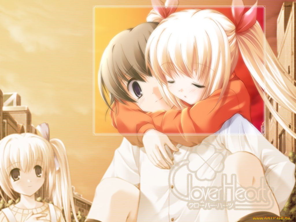 аниме, clover, hearts