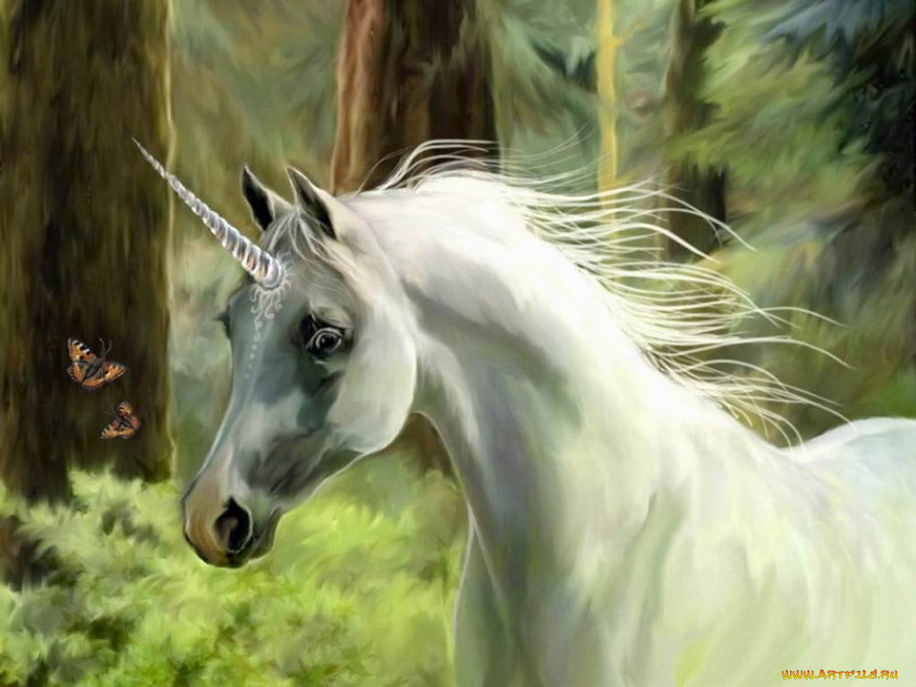 фэнтези, единороги