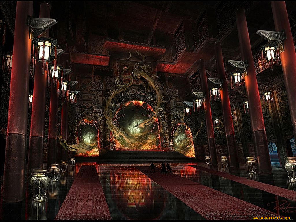 фэнтези, замки