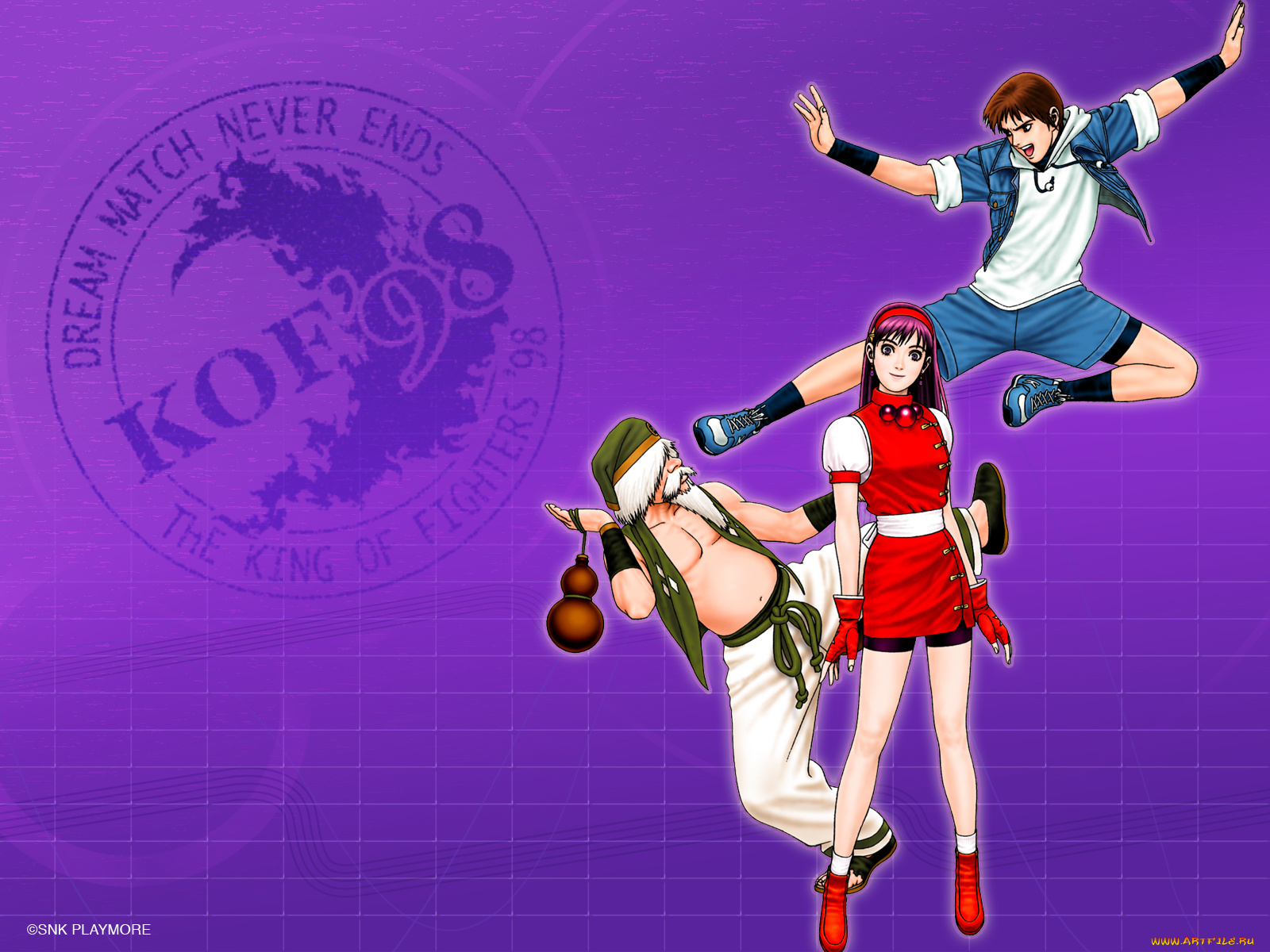 видео, игры, the, king, of, fighters, `98, ultimate, match