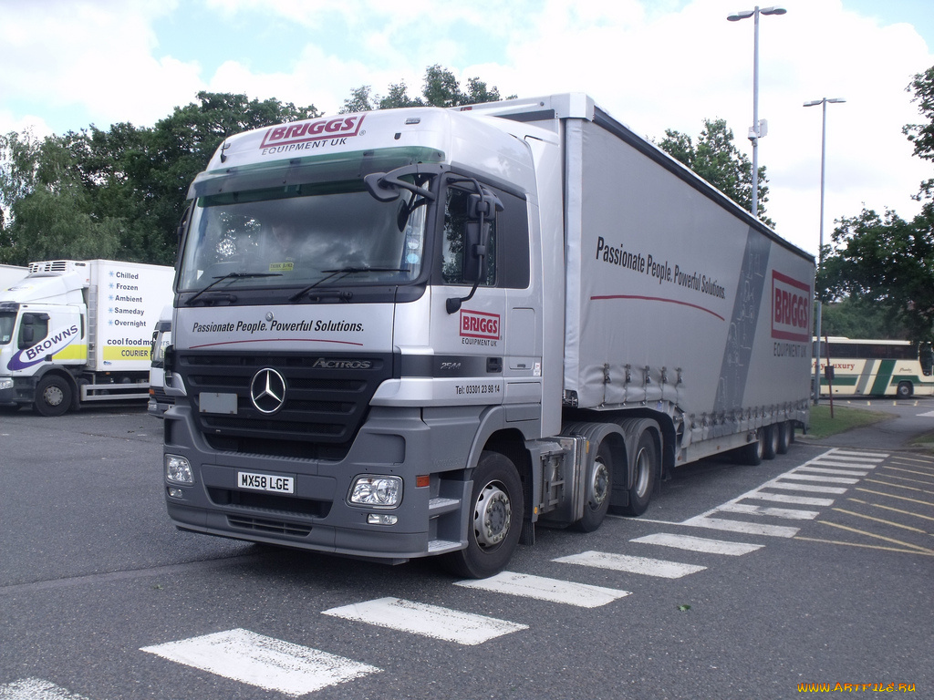 автомобили, mercedes, trucks