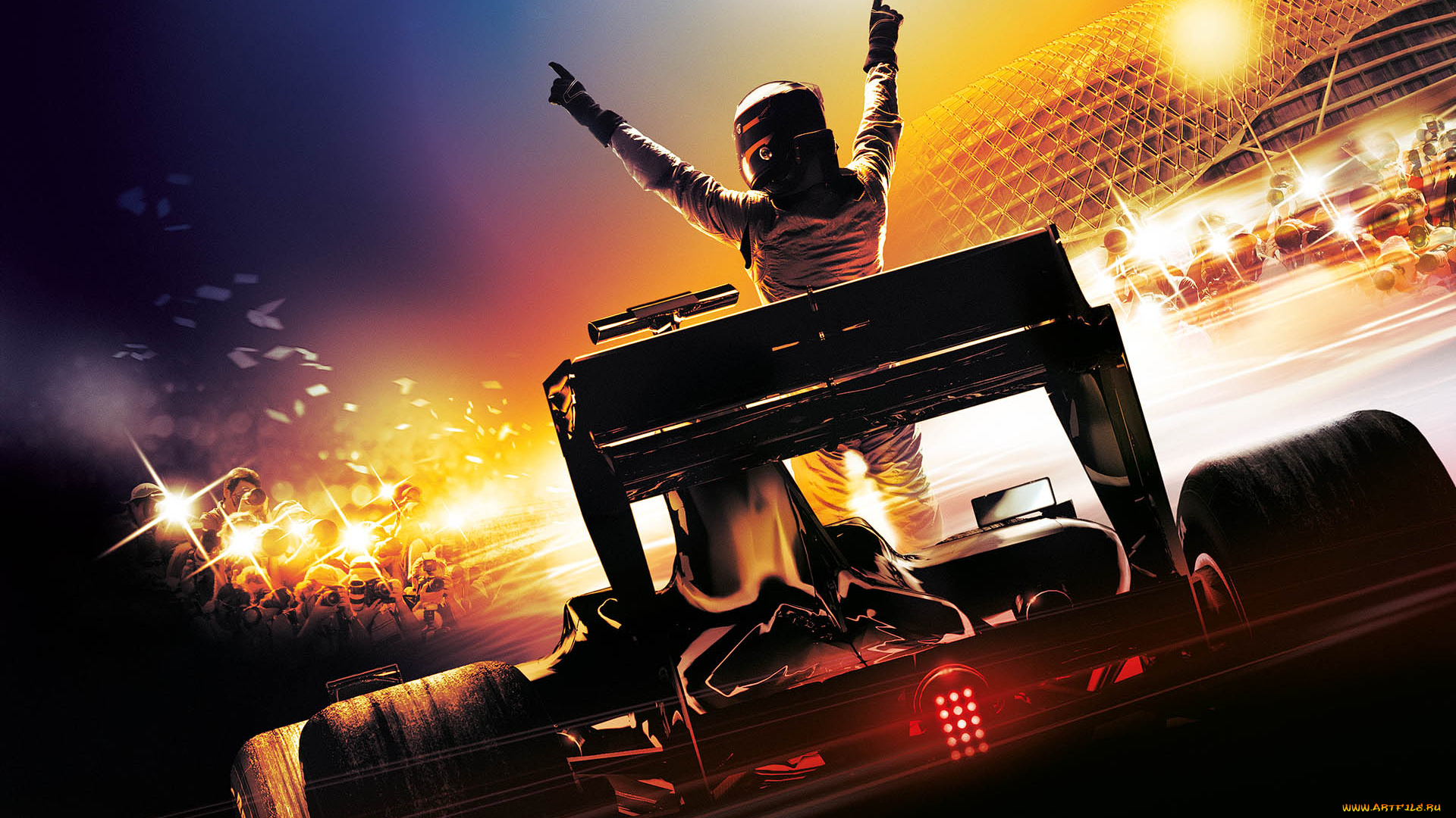 f1, 2010, видео, игры