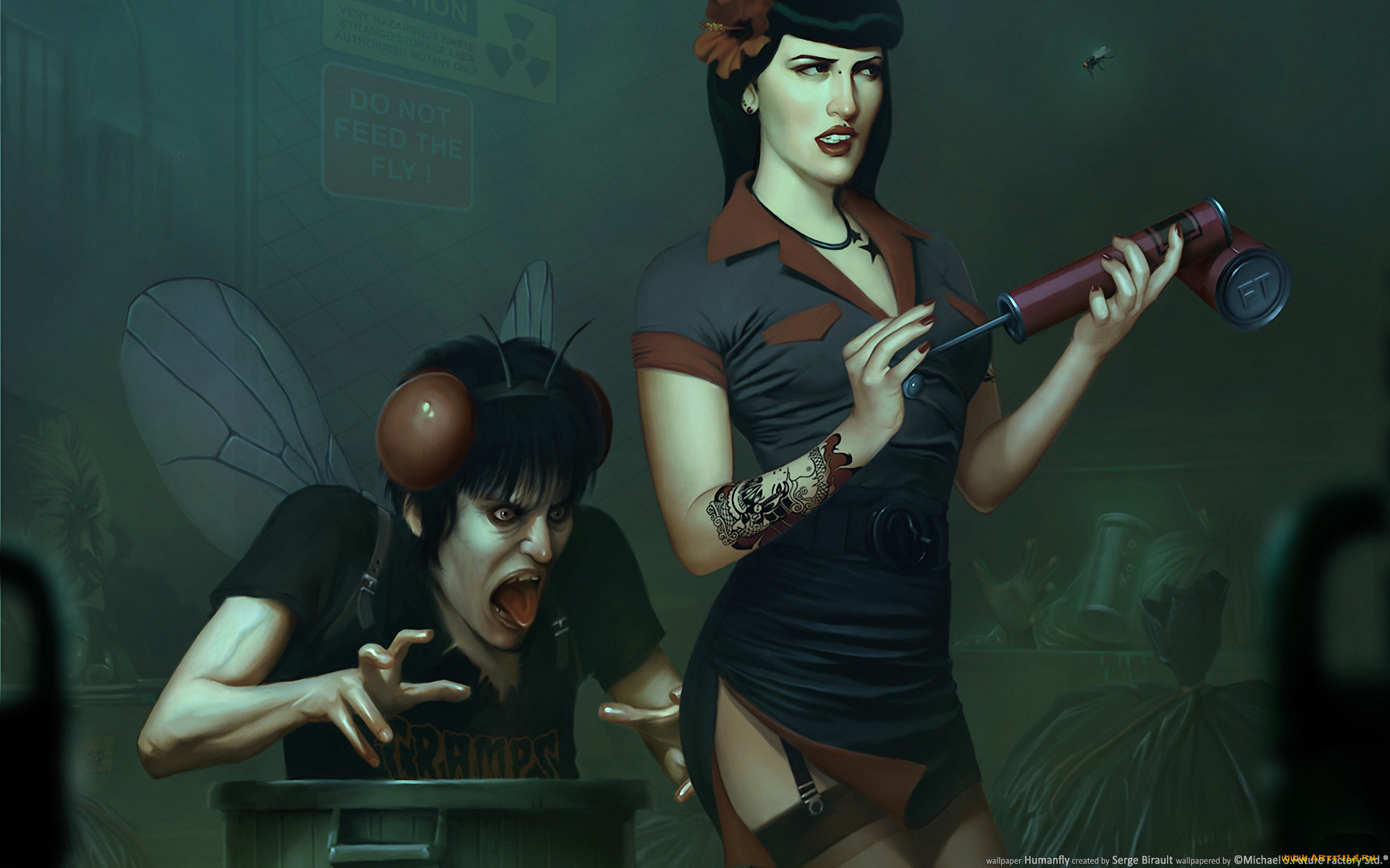 humanfly, фэнтези, красавицы, чудовища