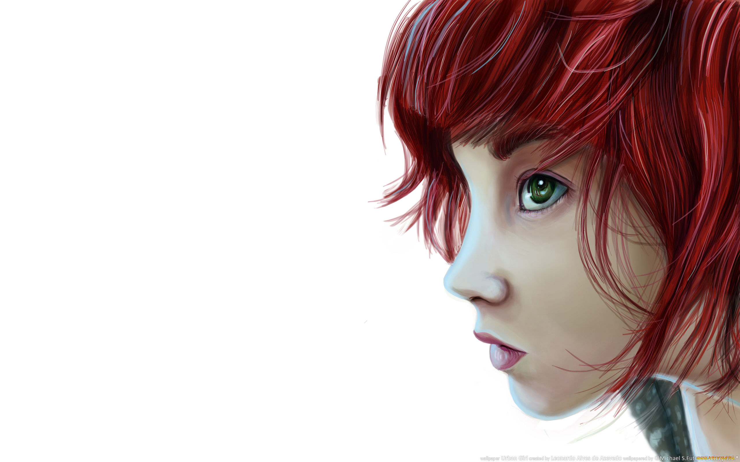 urban, girl, by, leonardo, alves, de, azevedo, рисованные