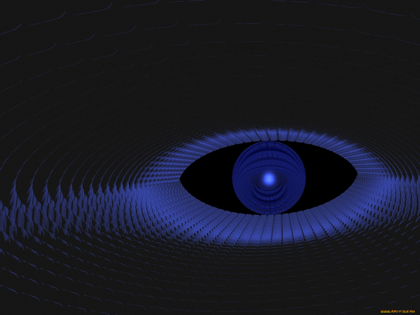 3д, графика, fractal, фракталы, абстракция, тёмный, узор