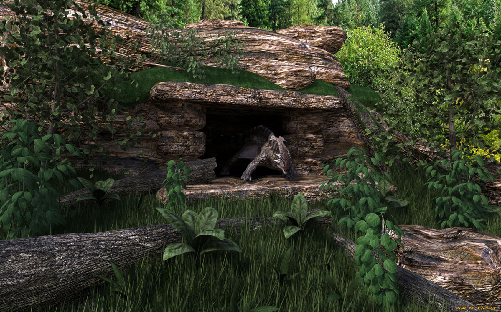 3д, графика, fantasy, фантазия, дракон