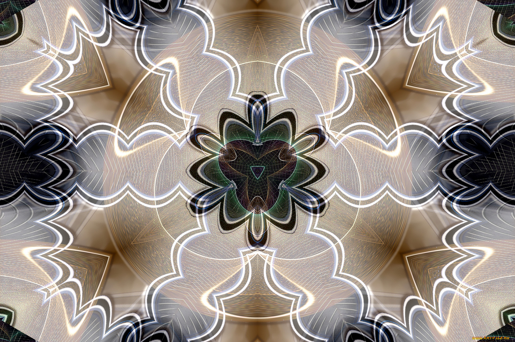 3д, графика, fractal, фракталы, узор, фрактал, тёмный