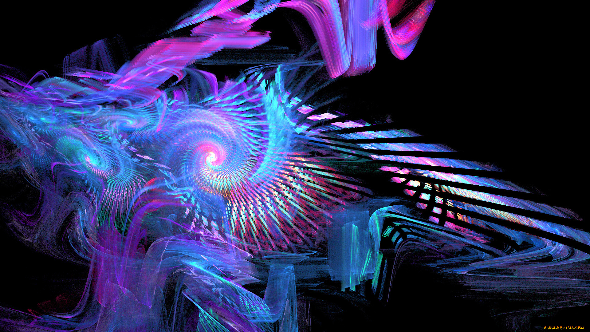 3д, графика, fractal, фракталы, узор, абстракция