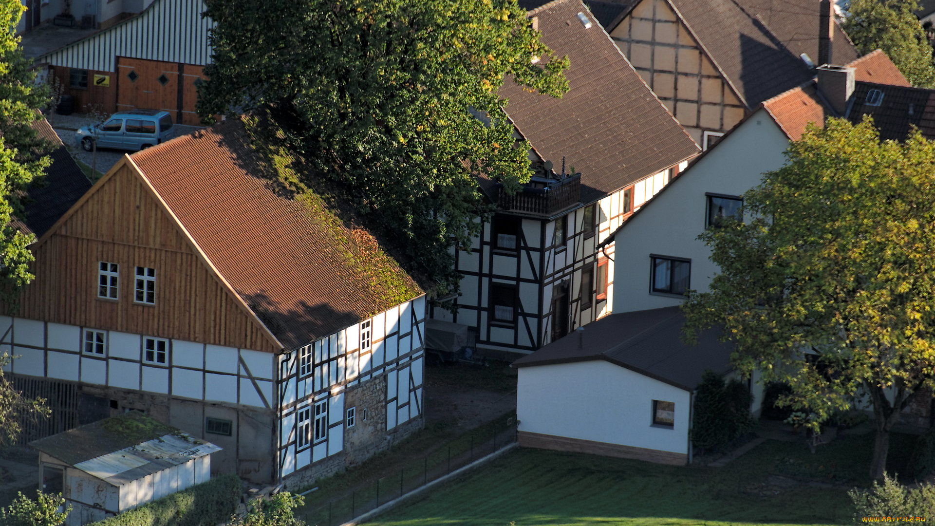 германия, пегесторф, города, улицы, площади, набережные