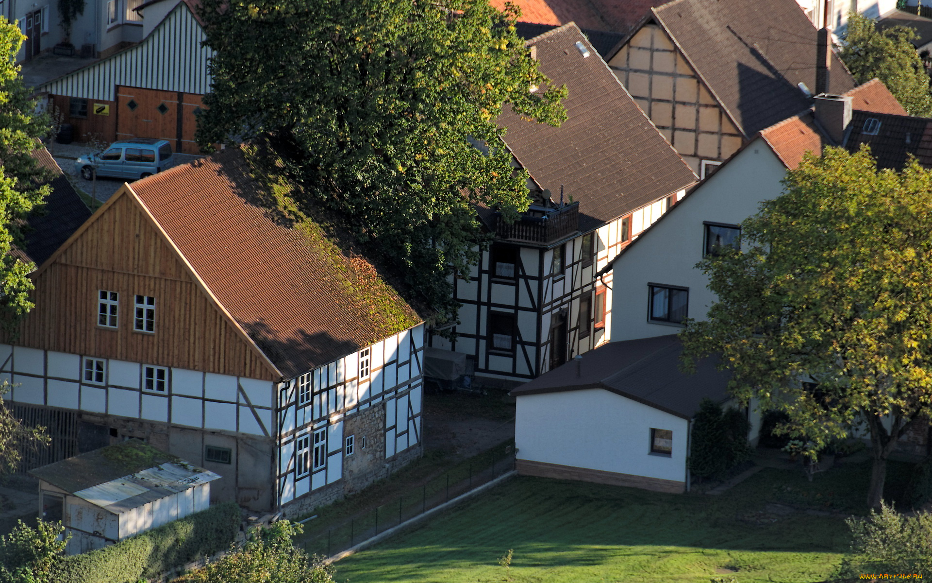 германия, пегесторф, города, улицы, площади, набережные