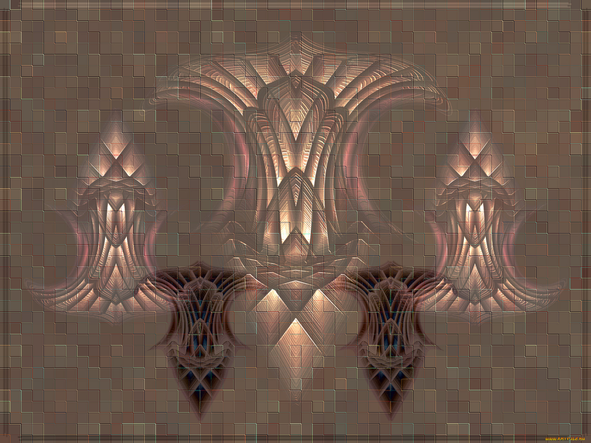 3д, графика, fractal, фракталы, цвета, фон, узор