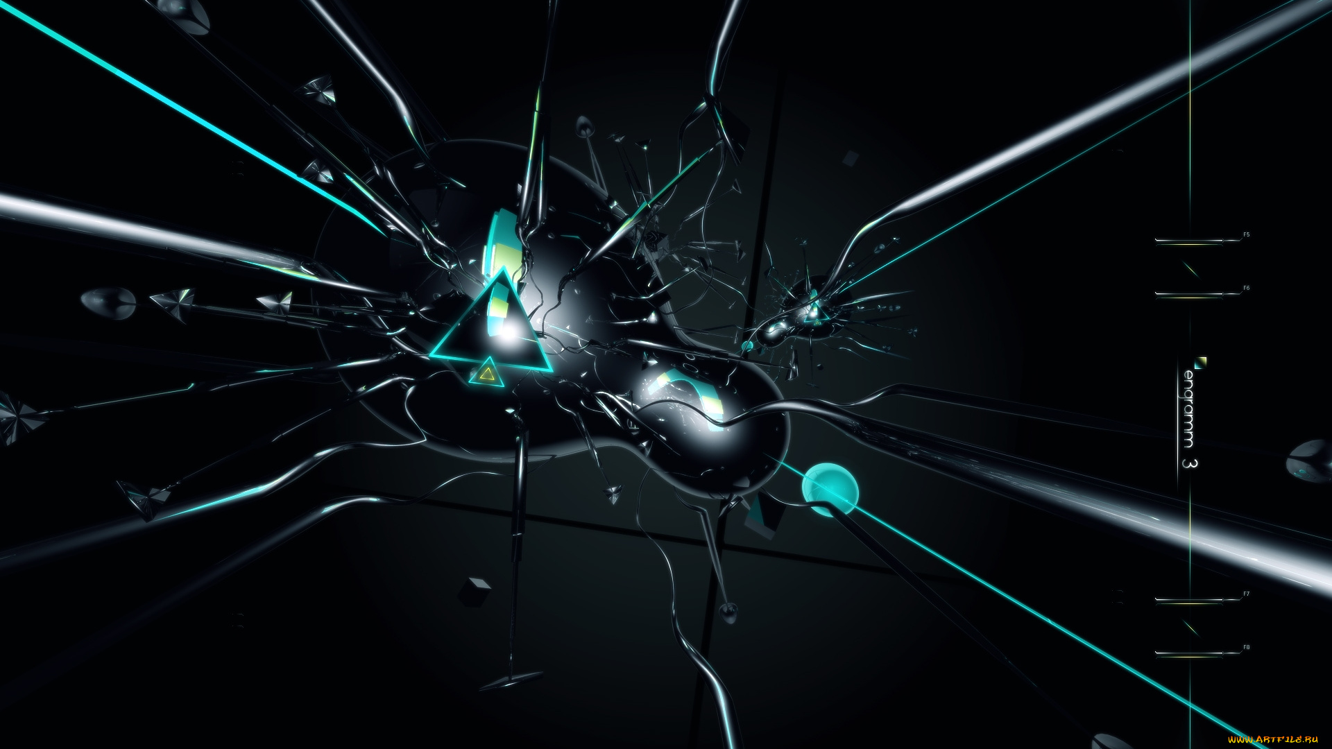 3д, графика, abstract, абстракции, абстракция