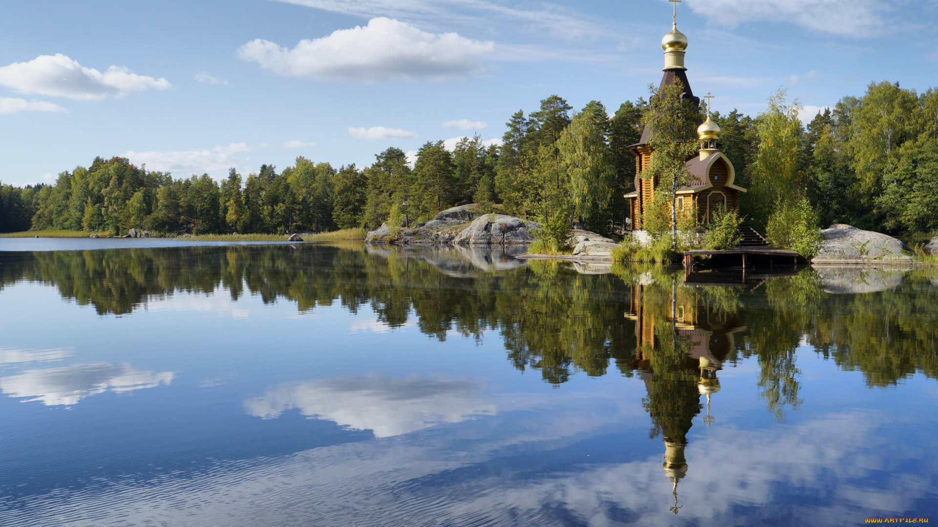 города, православные, церкви, монастыри, озеро, лес, церквушка, россия