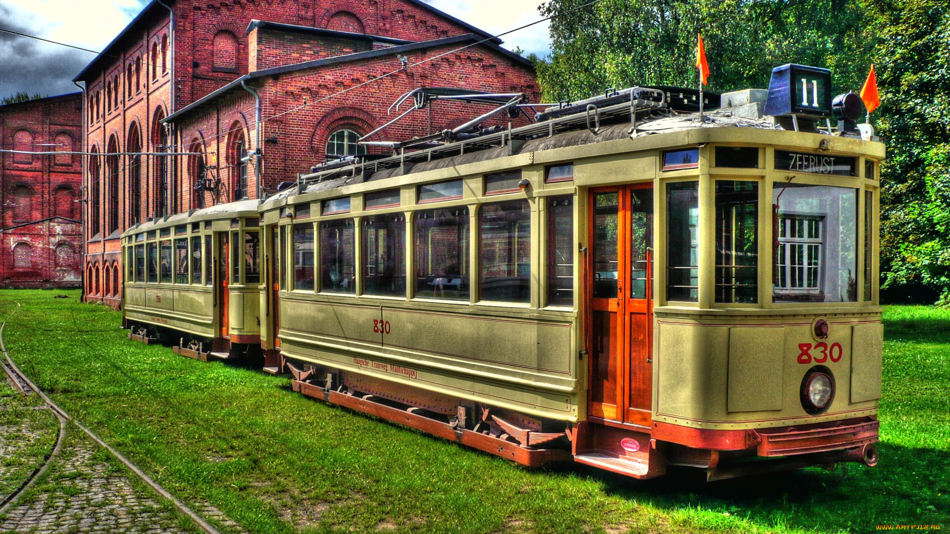 техника, трамваи, трамвай, рельсы, депо