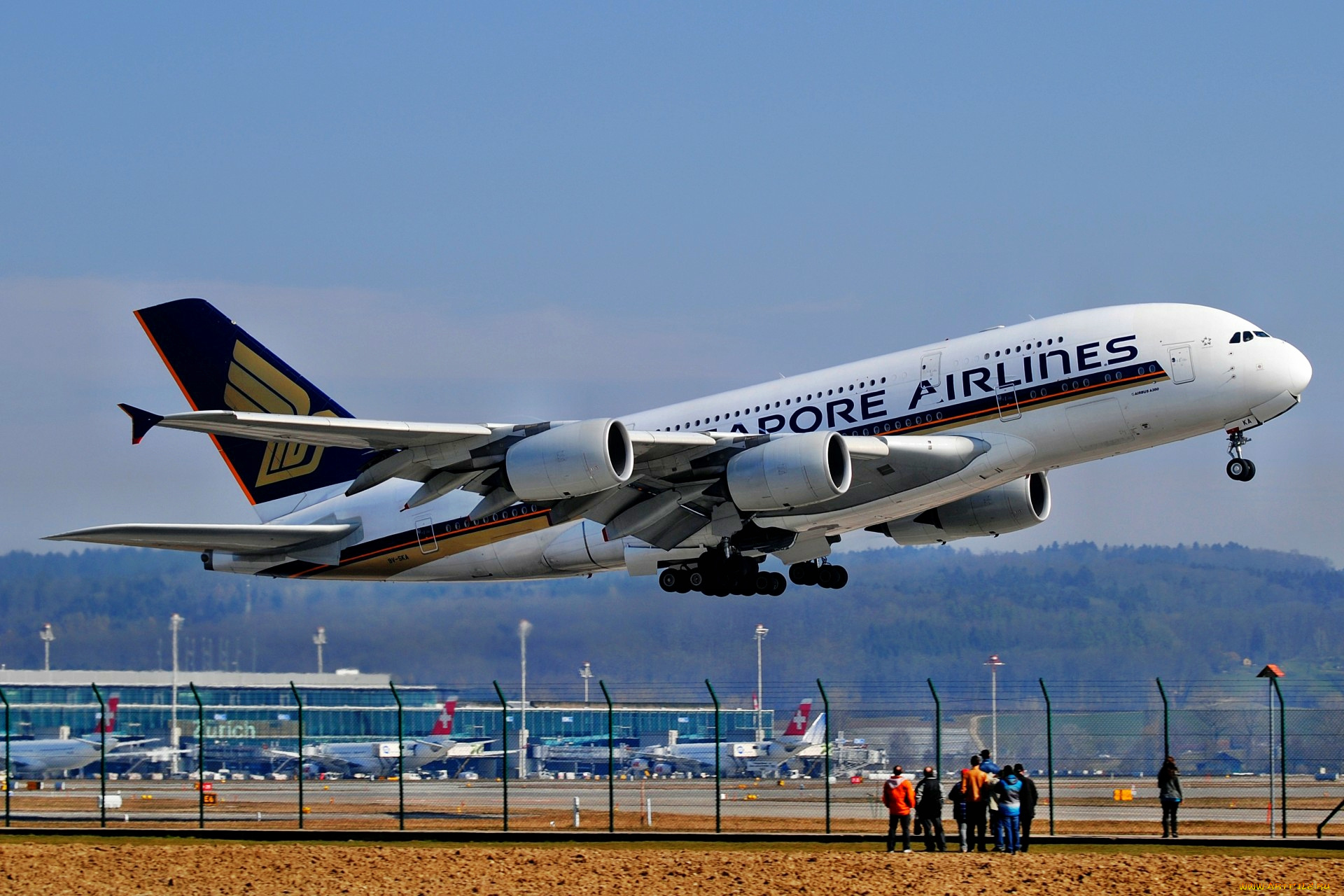 airbus, a380, авиация, пассажирские, самолёты, авиалайнер, широкофюзеляжный, пассажирский