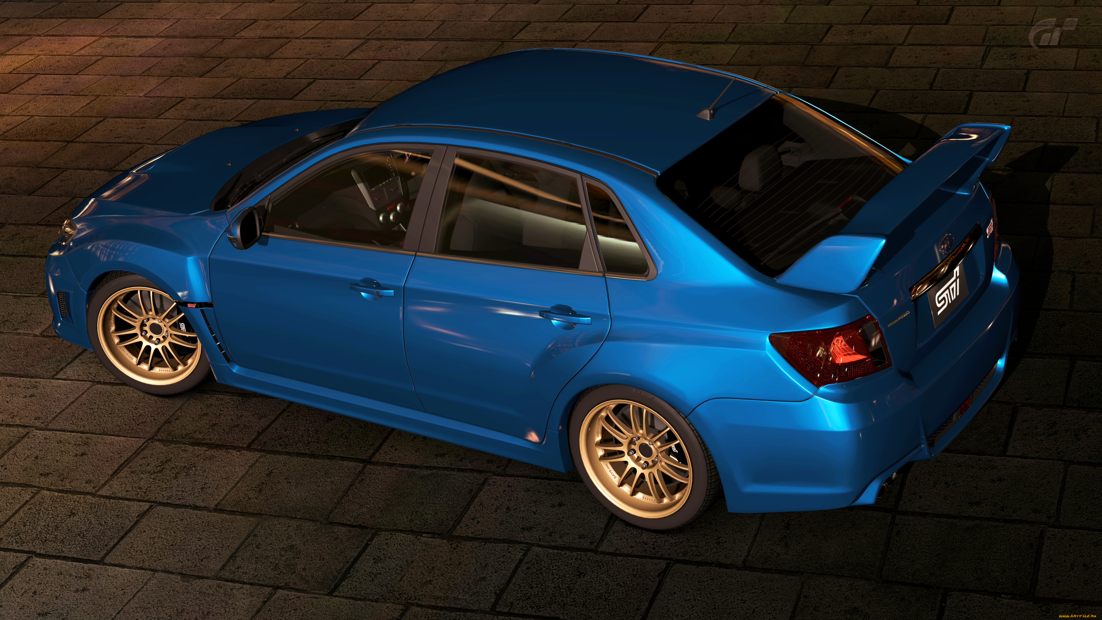 автомобили, 3д, impreza, subaru