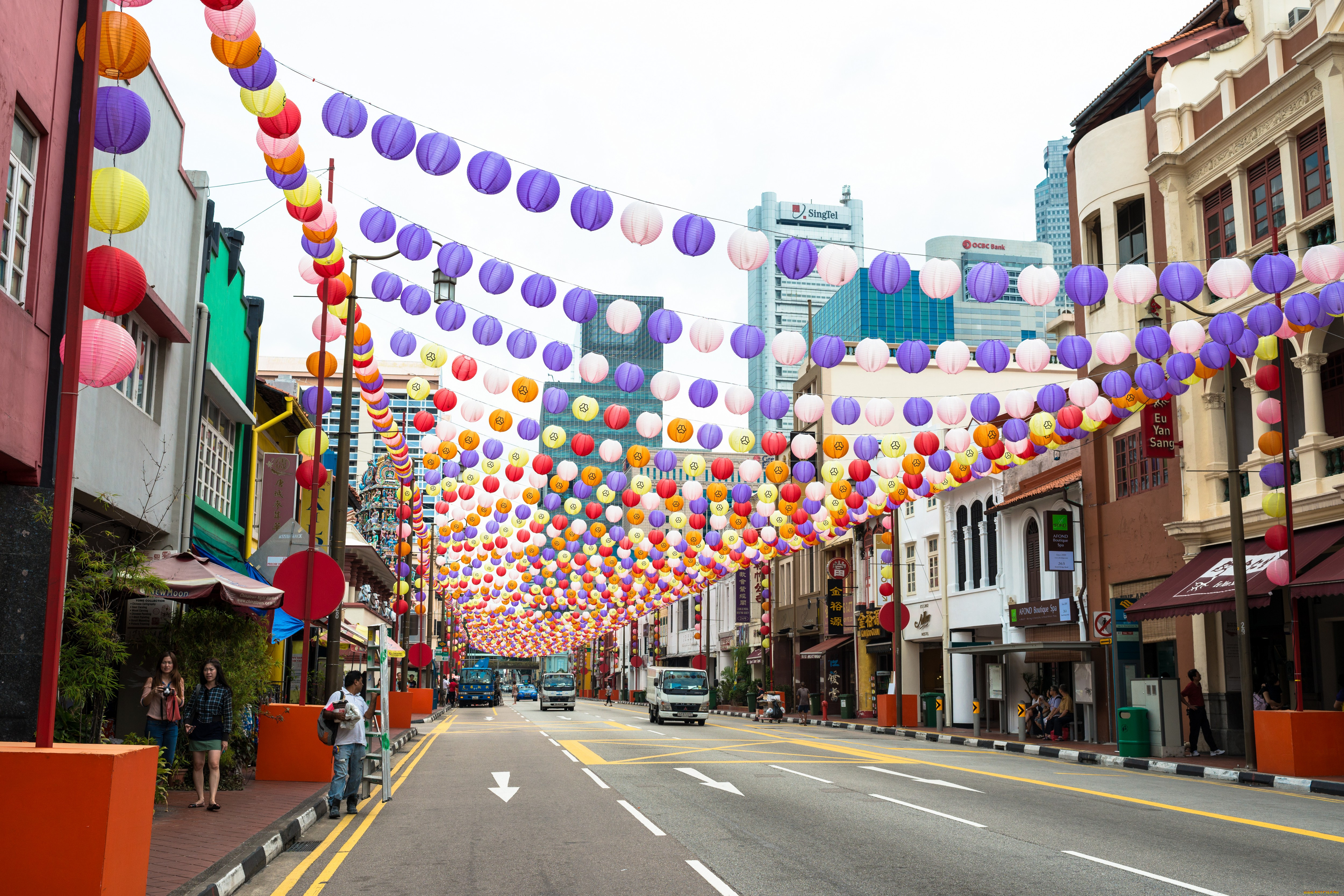 города, сингапур, китай-город