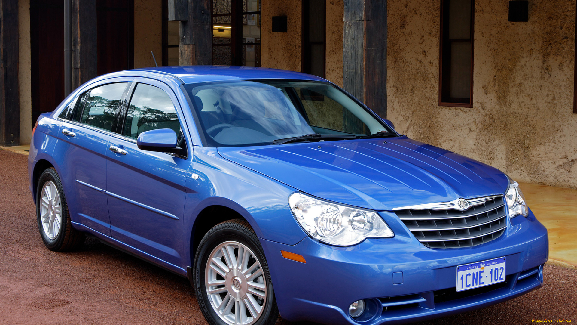 автомобили, chrysler, au-spec, sebring, js, синий