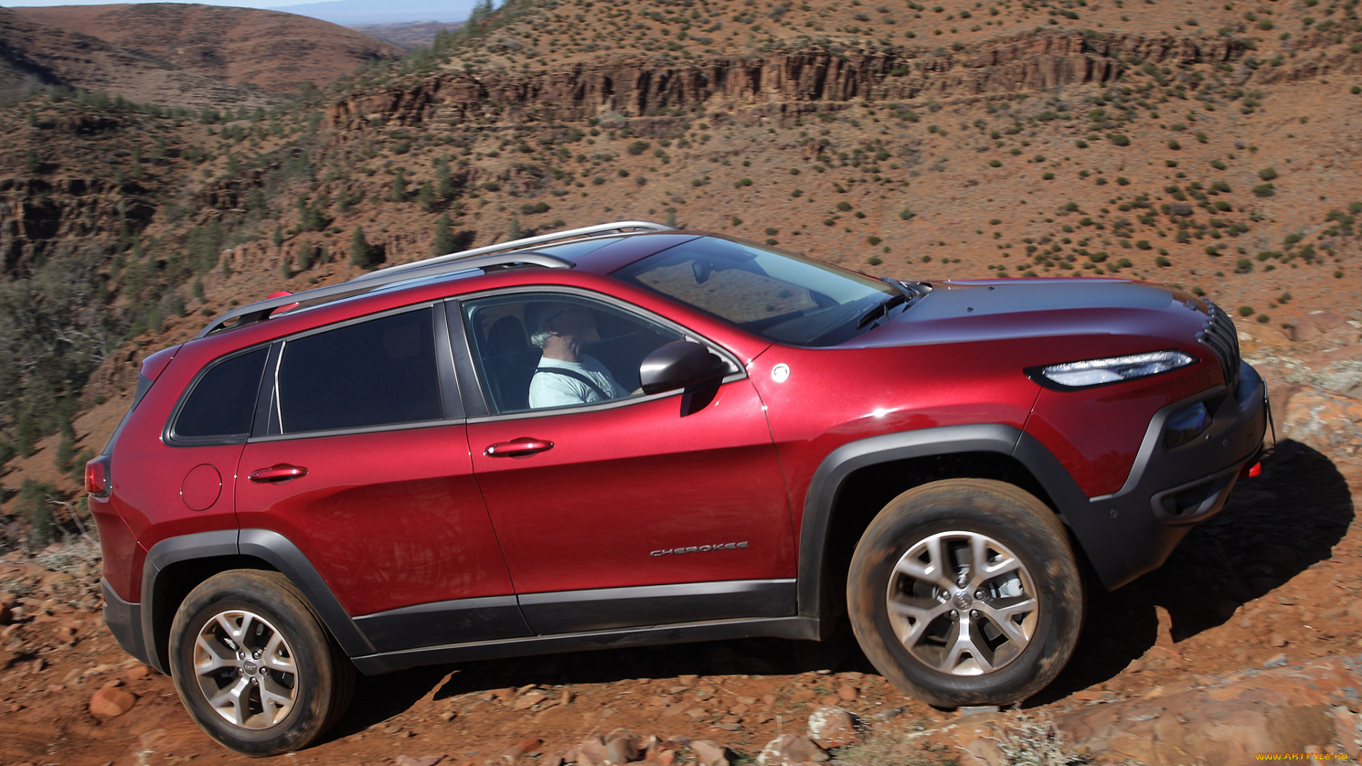 автомобили, jeep, красный, 2014г, kl, au-spec, trailhawk, cherokee