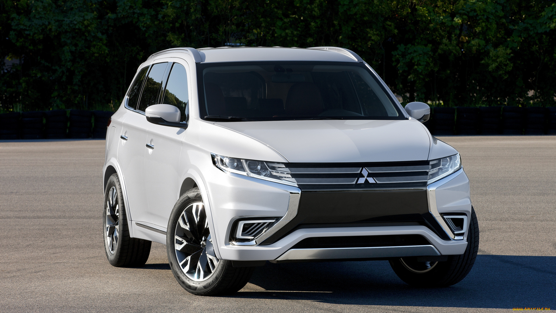 автомобили, mitsubishi, 2014г, concept-s, phev, outlander, светлый