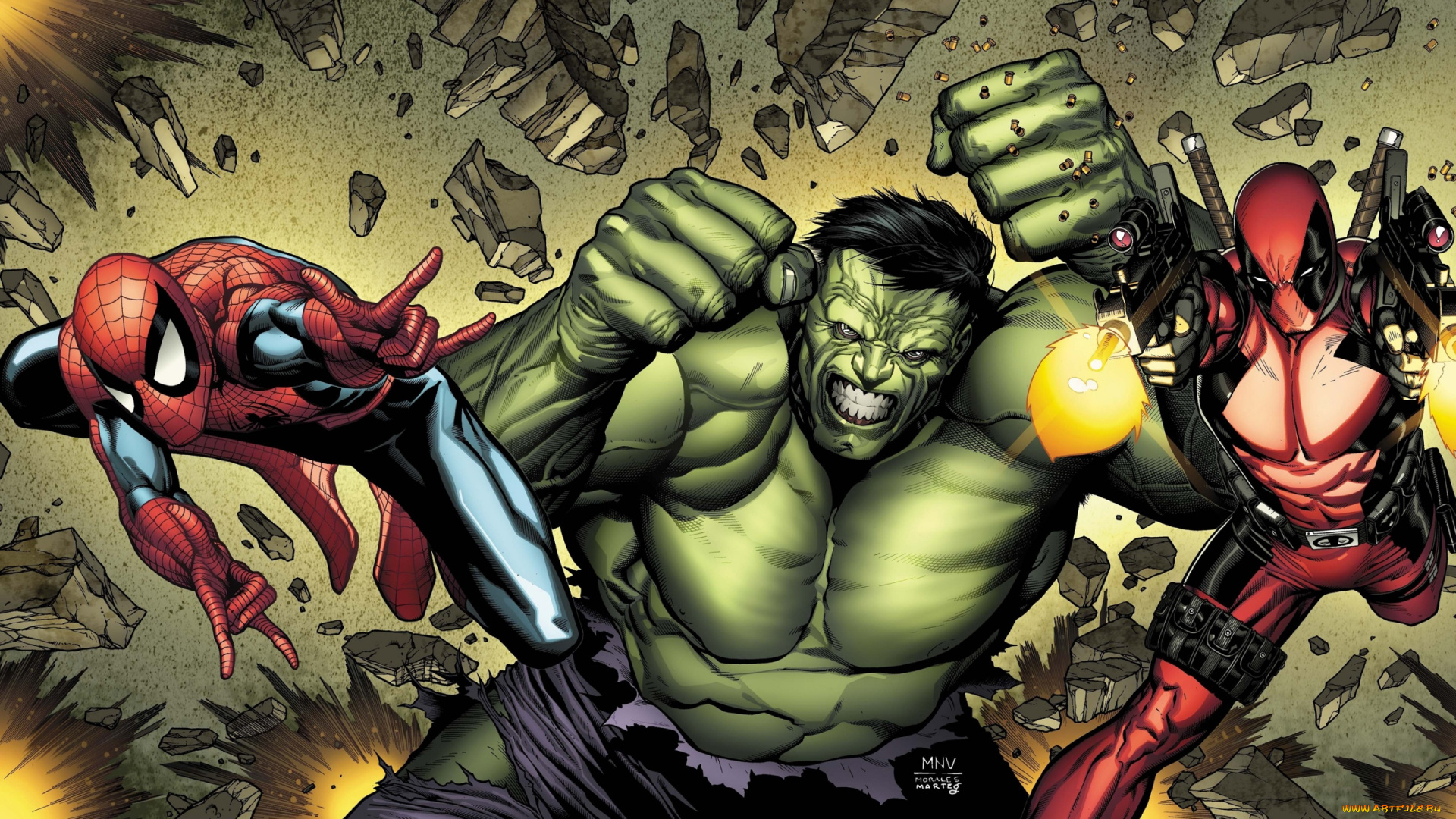 рисованные, комиксы, super, heroes, marvel