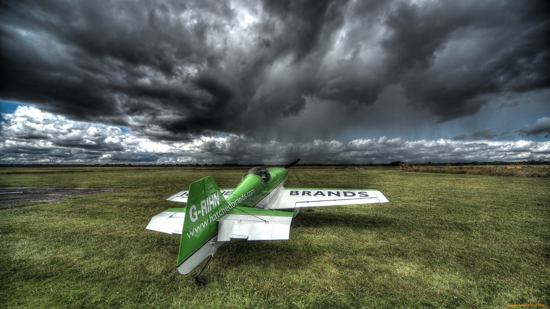 авиация, лёгкие, одномоторные, самолёты, самолет, поле