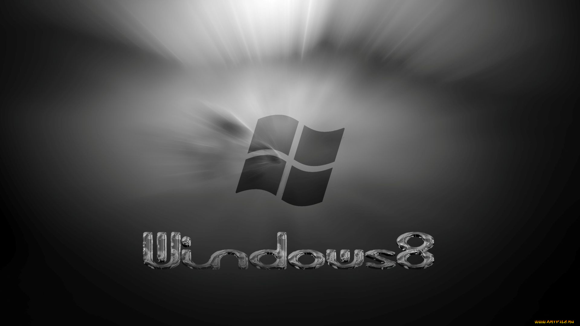 компьютеры, windows, 8, логотип, фон