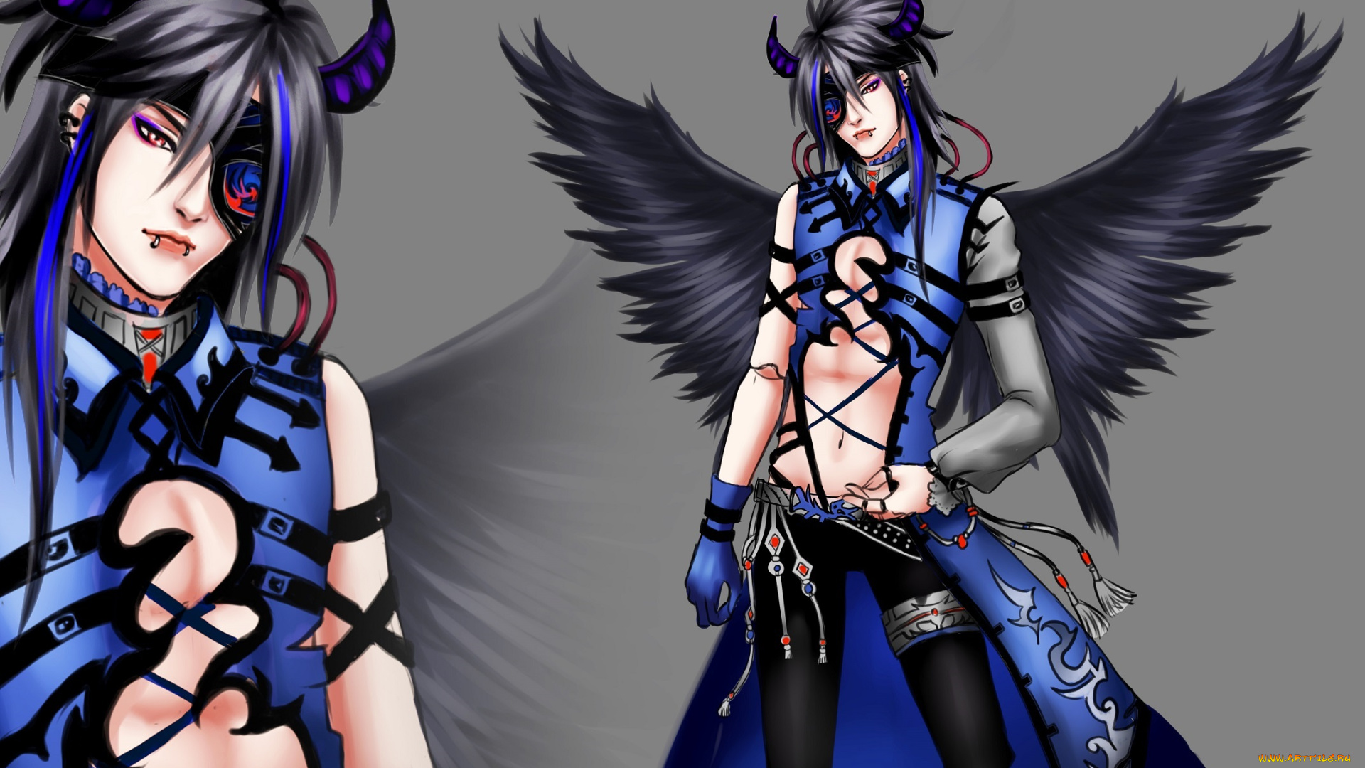 разное, арты, арт, парень, аниме