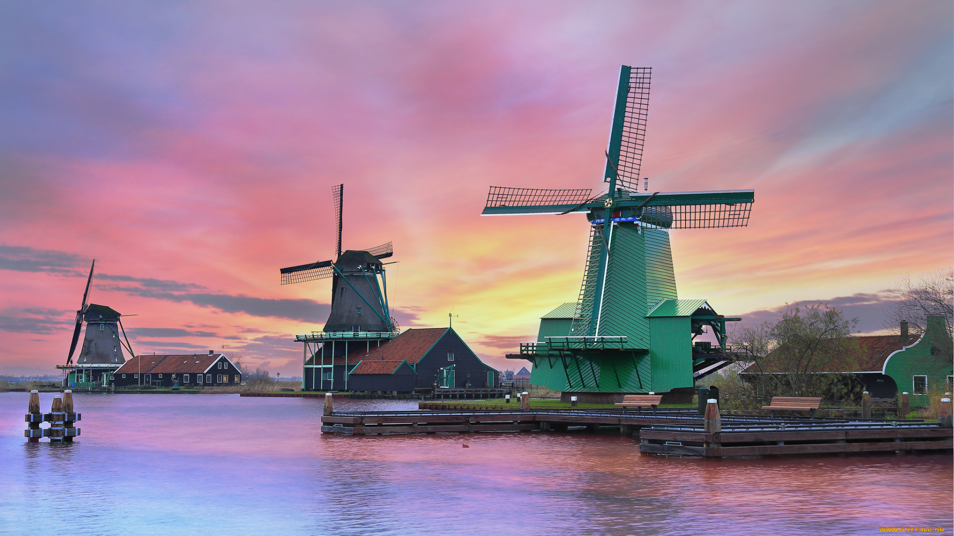 разное, мельницы, мельница, ветряк