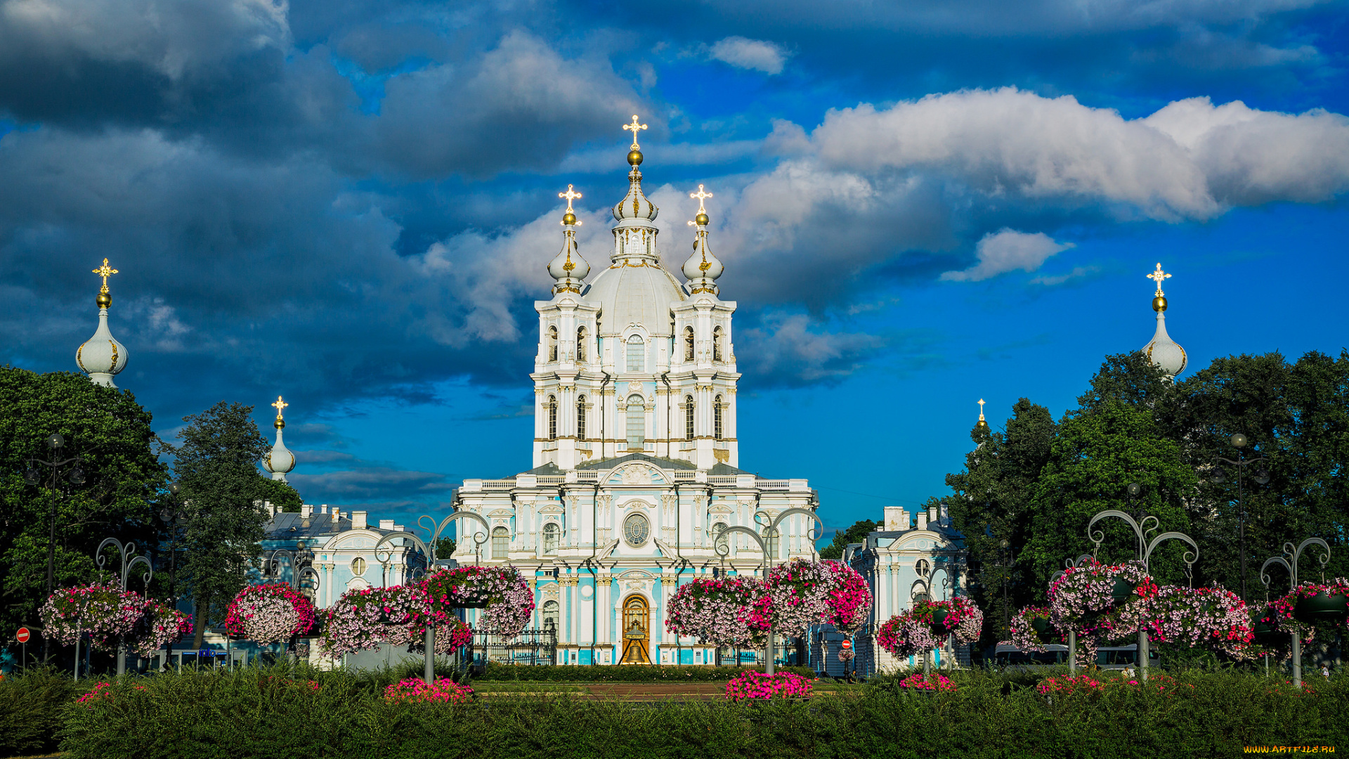 smolny, convent, in, st, petersburg, города, санкт-петербург, , петергоф, , россия, женский, монастырь