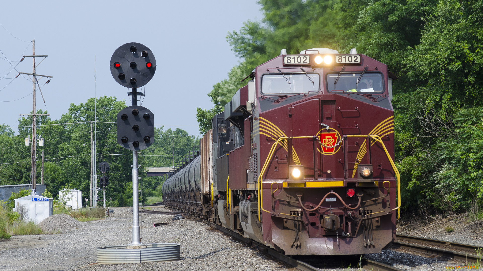 техника, поезда, дорога, железная, состав, локомотив, рельсы