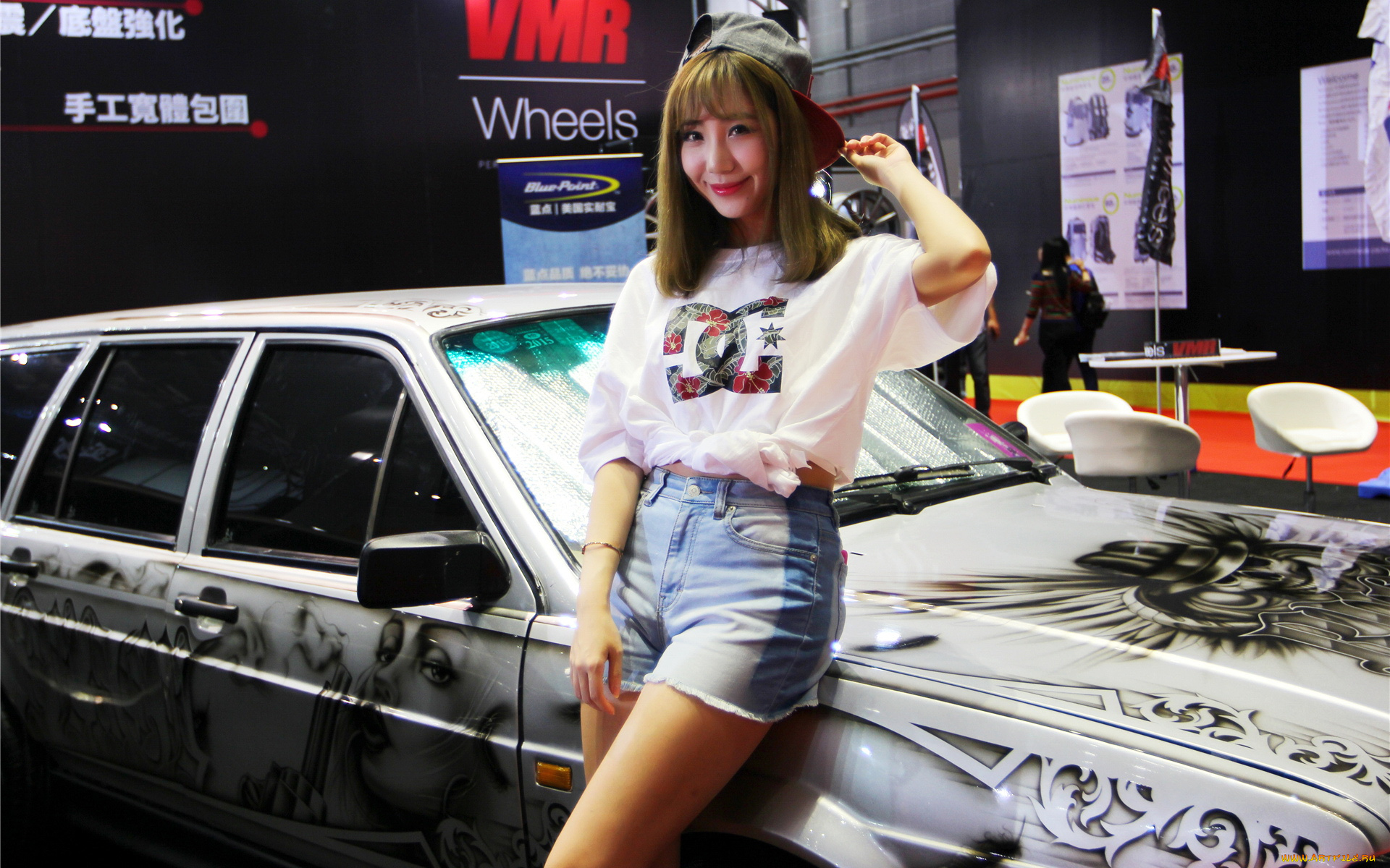 автомобили, -авто, с, девушками, девушка, автомобиль