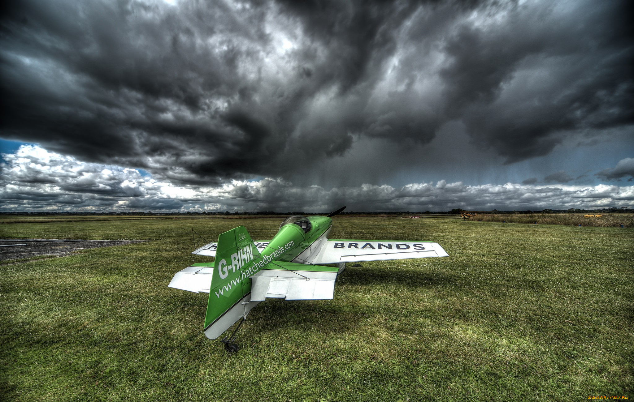 авиация, лёгкие, одномоторные, самолёты, самолет, поле