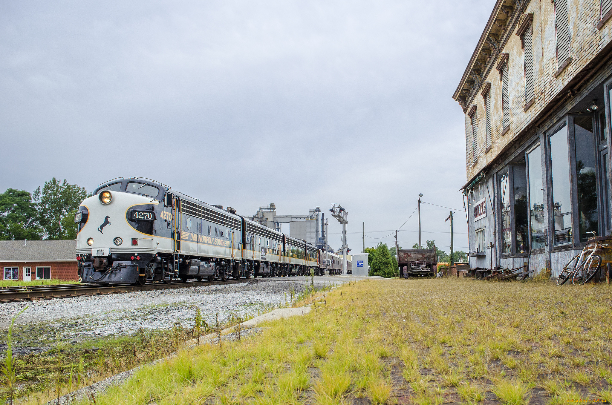 техника, поезда, железная, дорога, рельсы, локомотив, состав