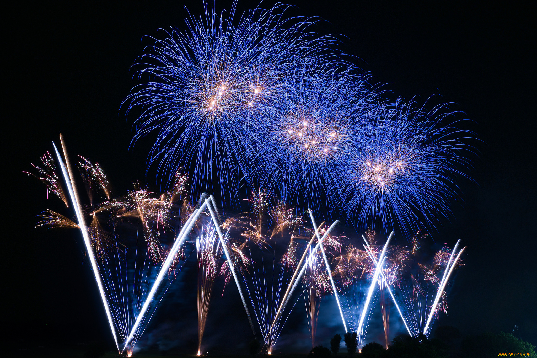 разное, салюты, , фейерверки, искры, ночь, салют