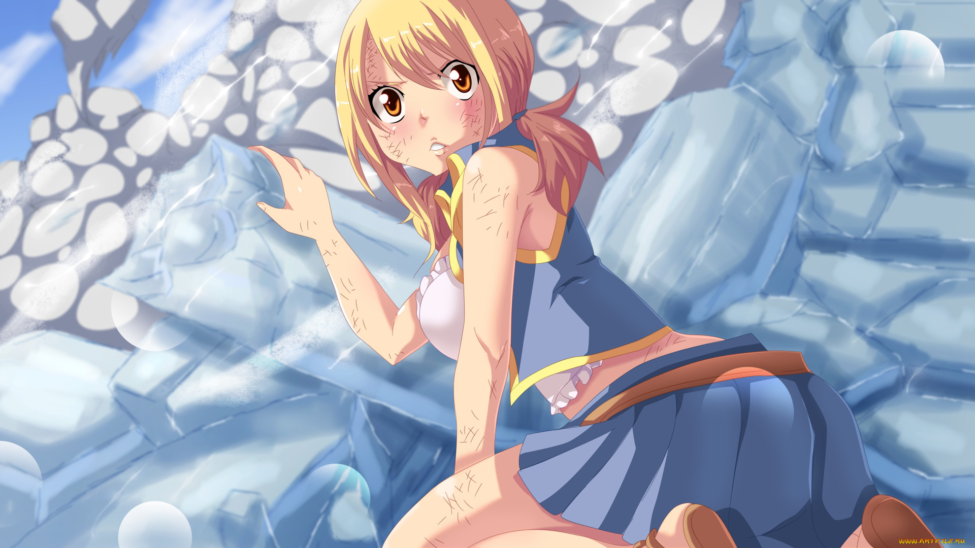 аниме, fairy, tail, mahou, game, anime, lucy, fairy, tail, manga, oriental, asiatic