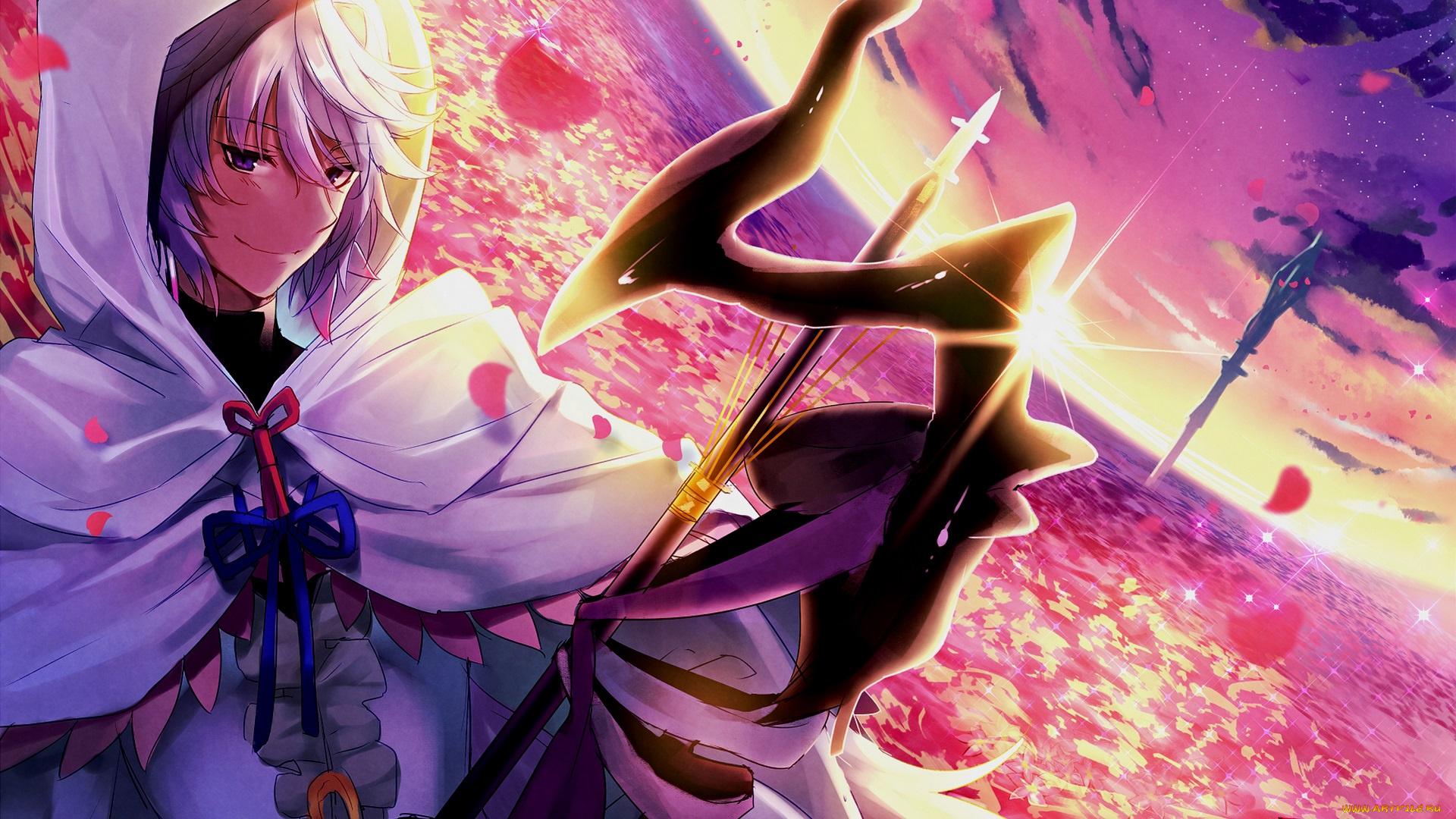 аниме, fate, stay, night, парень