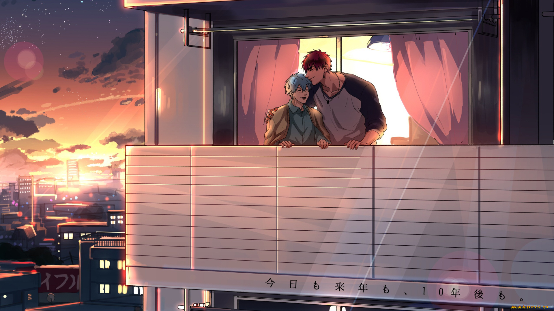 аниме, kuroko, no, baske, парни, баскетбол