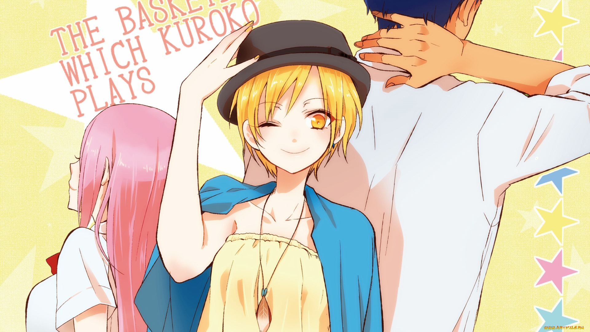 аниме, kuroko, no, baske, парни, баскетбол