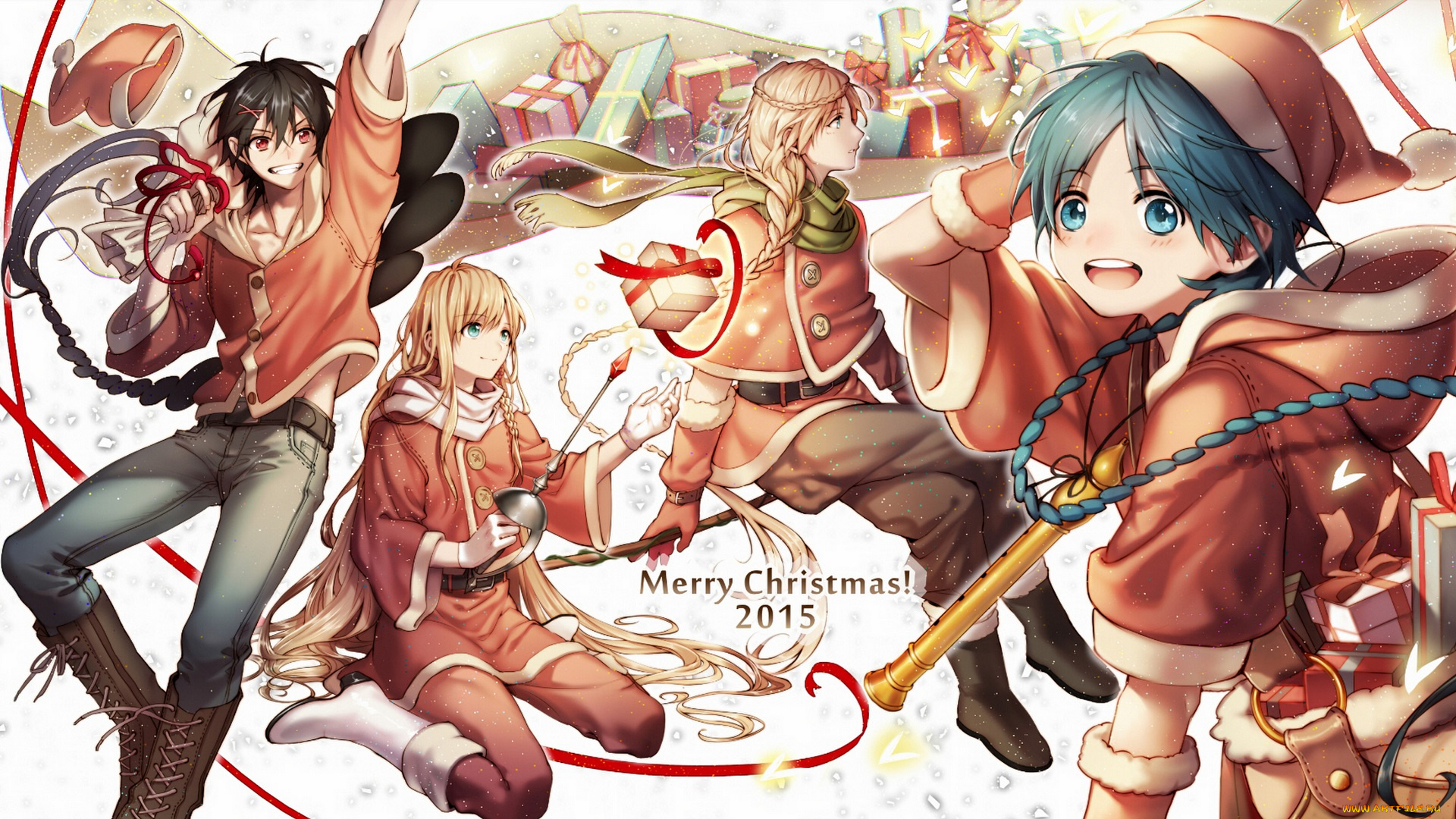 аниме, magi, the, labyrinth, of, magic, парни