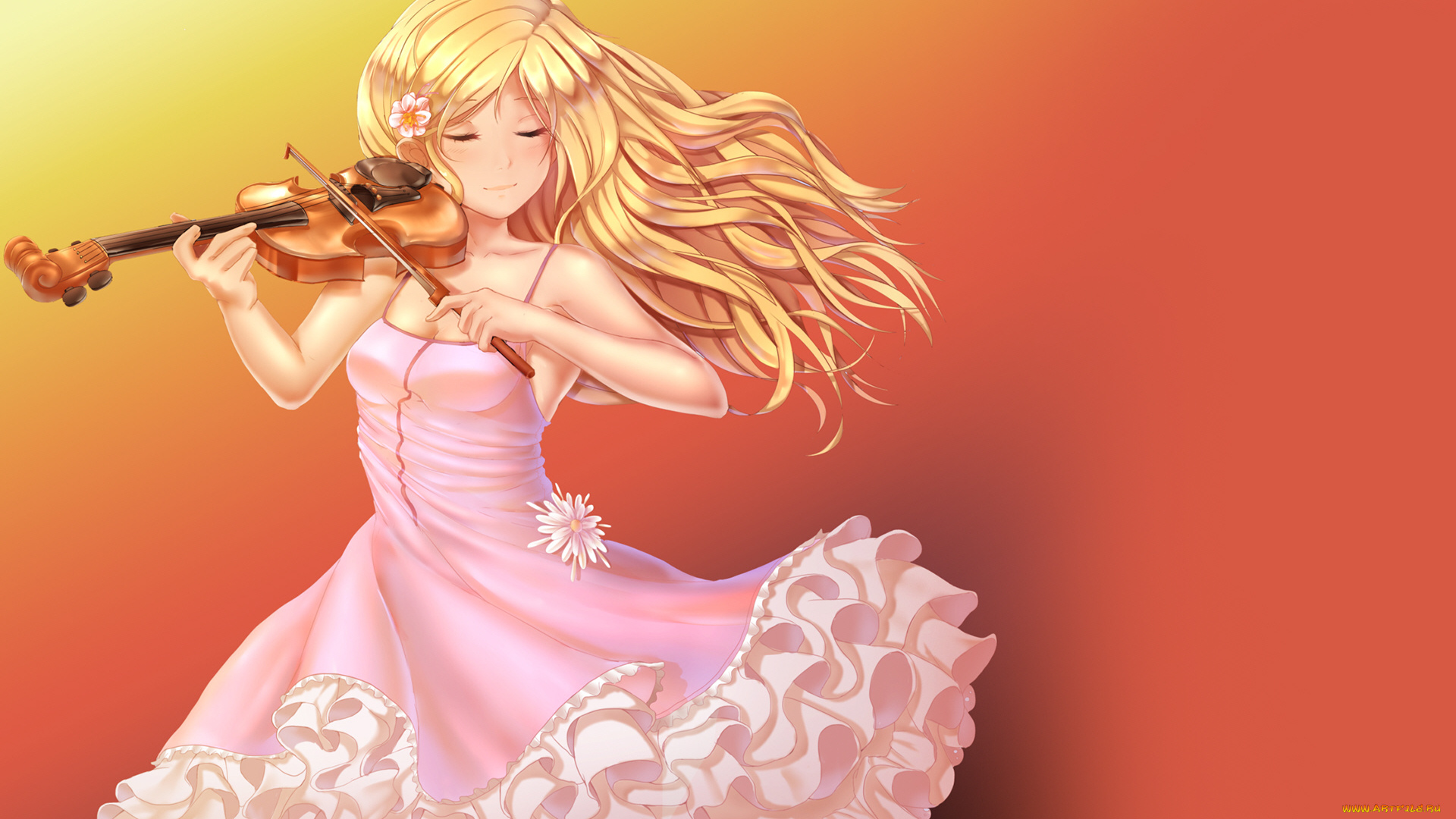 аниме, shigatsu, wa, kimi, no, uso, твоя, апрельская, ложь