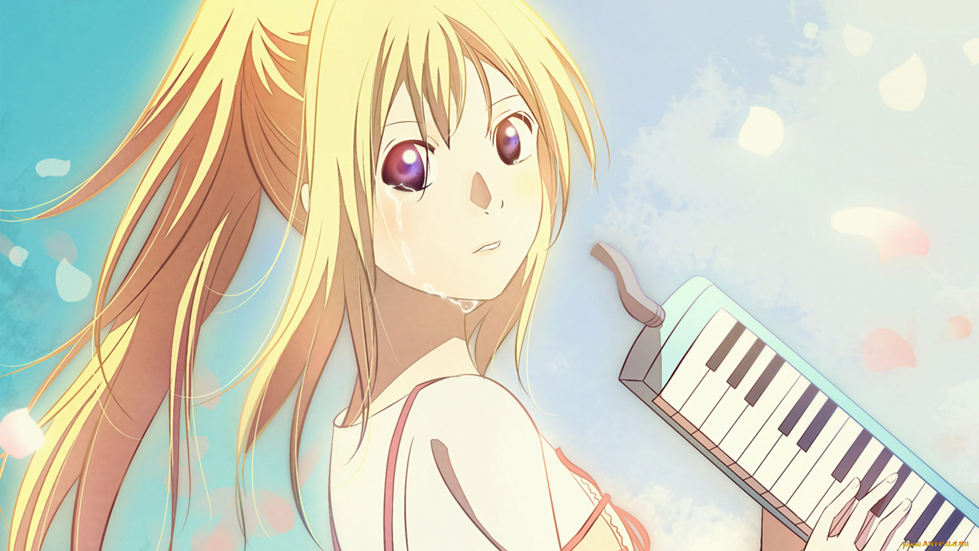 аниме, shigatsu, wa, kimi, no, uso, твоя, апрельская, ложь