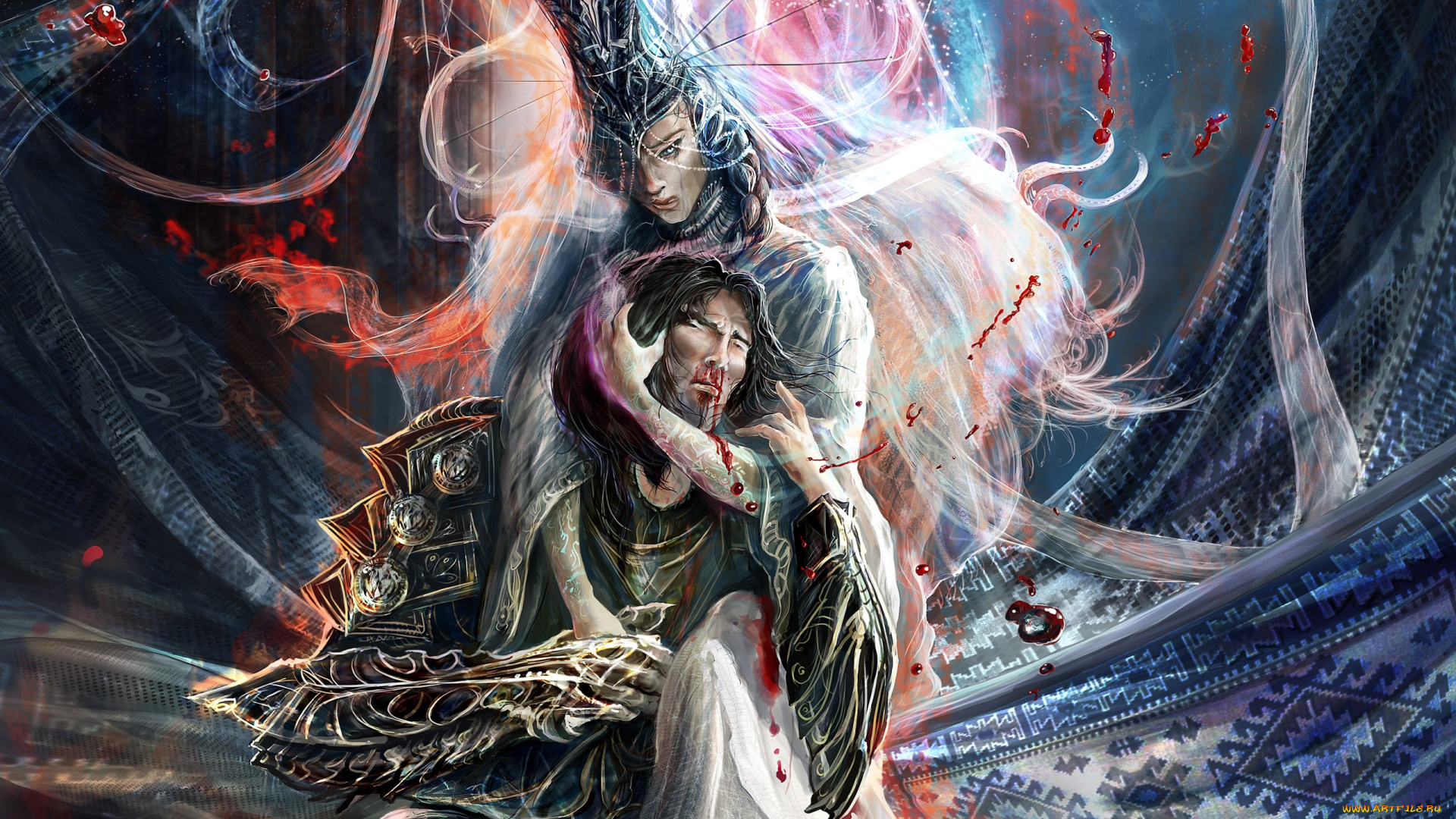 фэнтези, маги, , волшебники, ведьма, кровь, воин