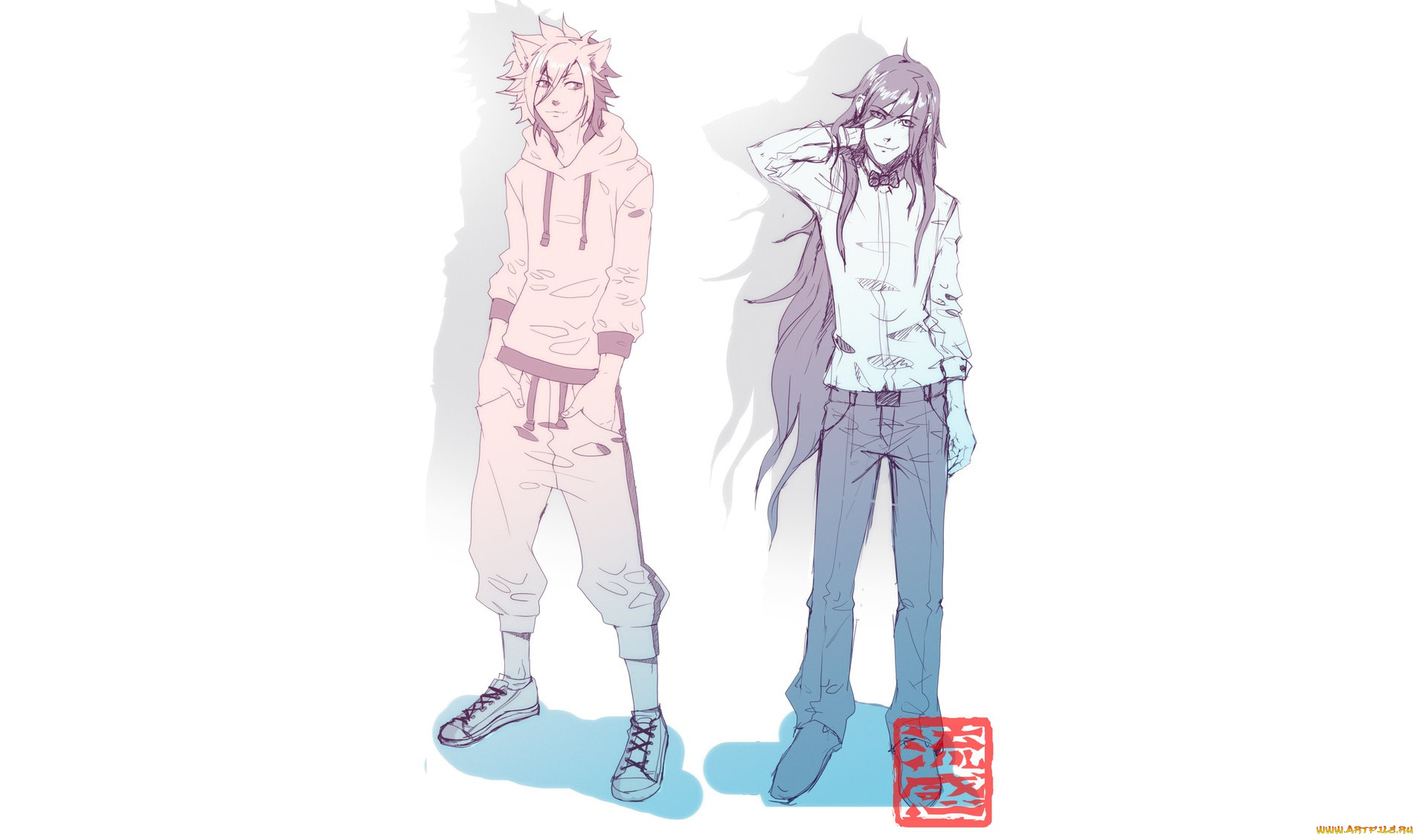 аниме, unknown, , другое, парни