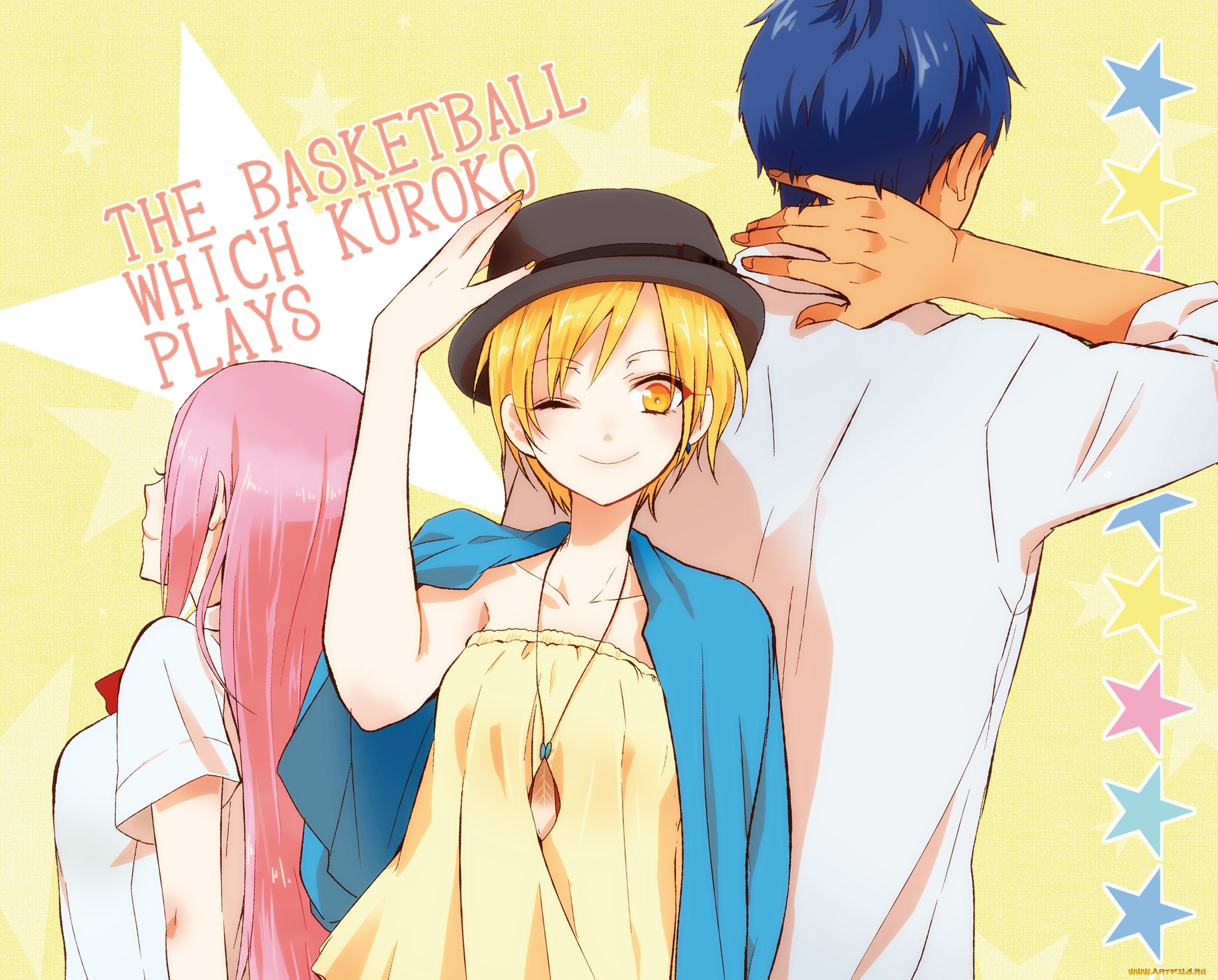 аниме, kuroko, no, baske, парни, баскетбол