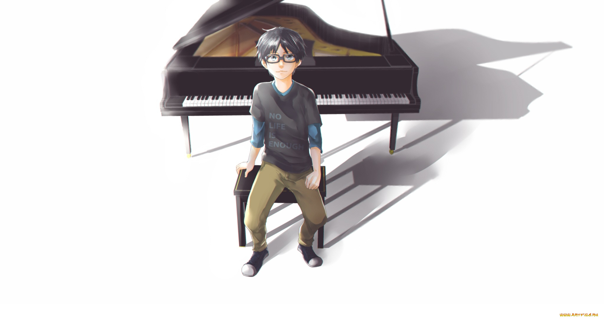 аниме, shigatsu, wa, kimi, no, uso, твоя, апрельская, ложь