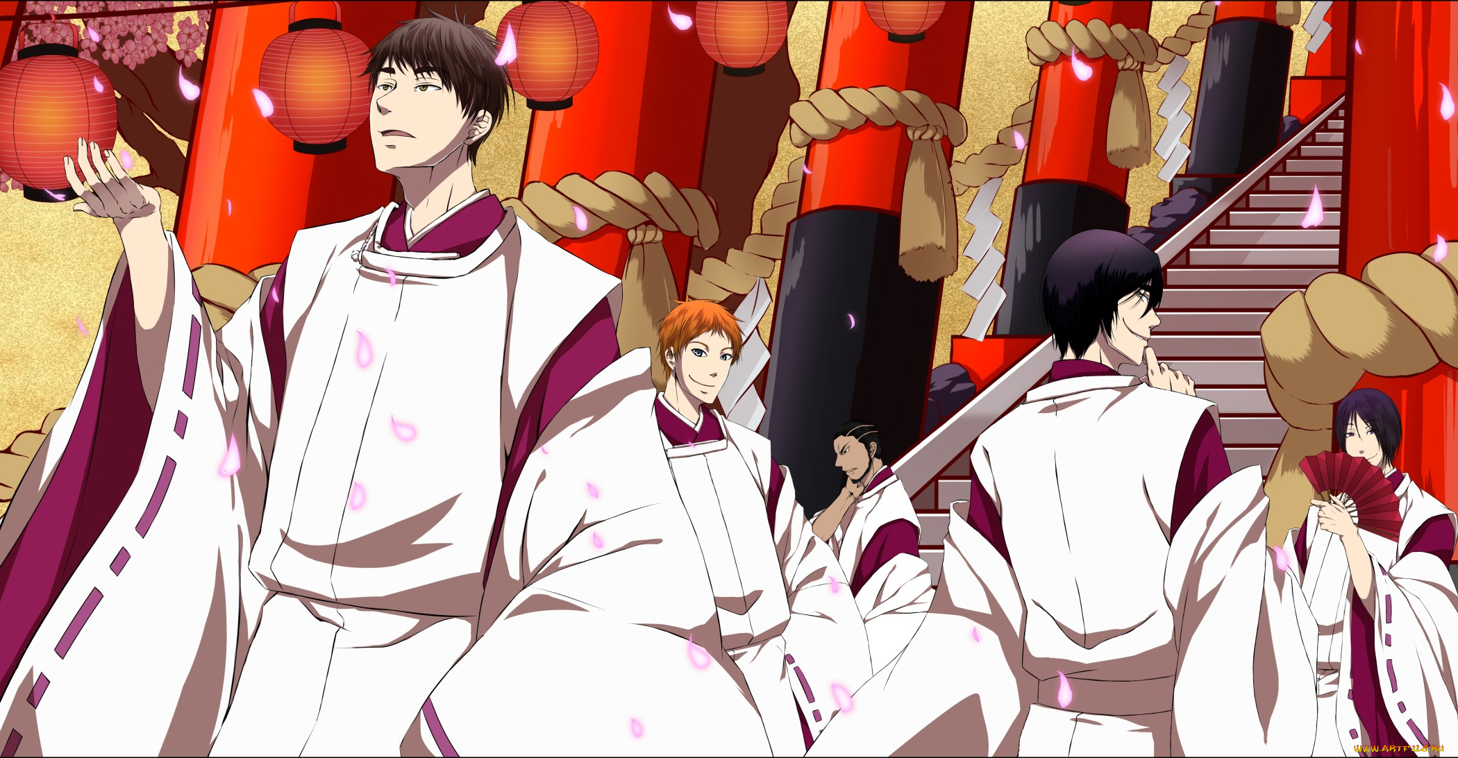 аниме, kuroko, no, baske, uncrowned, kings