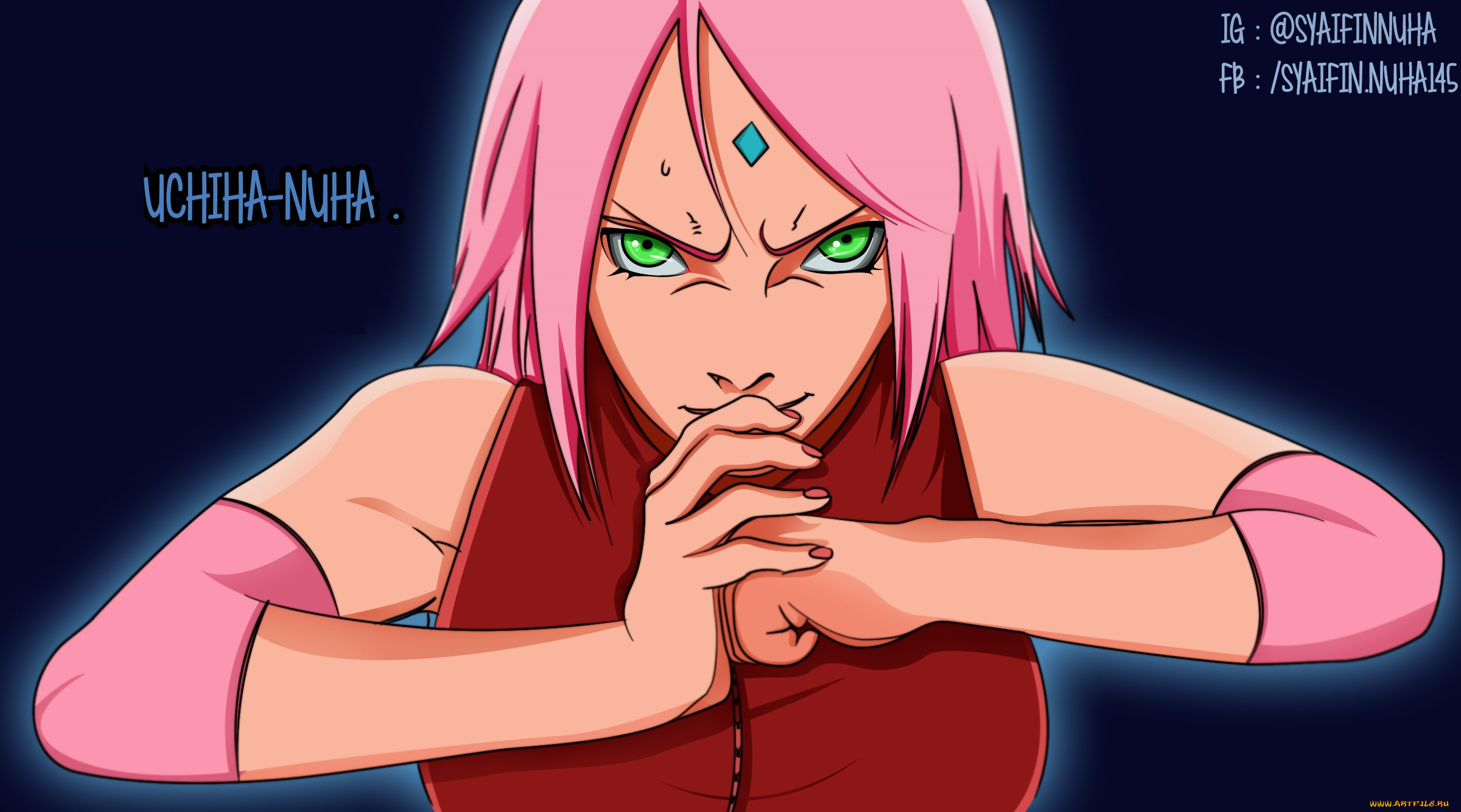 аниме, naruto, сакура