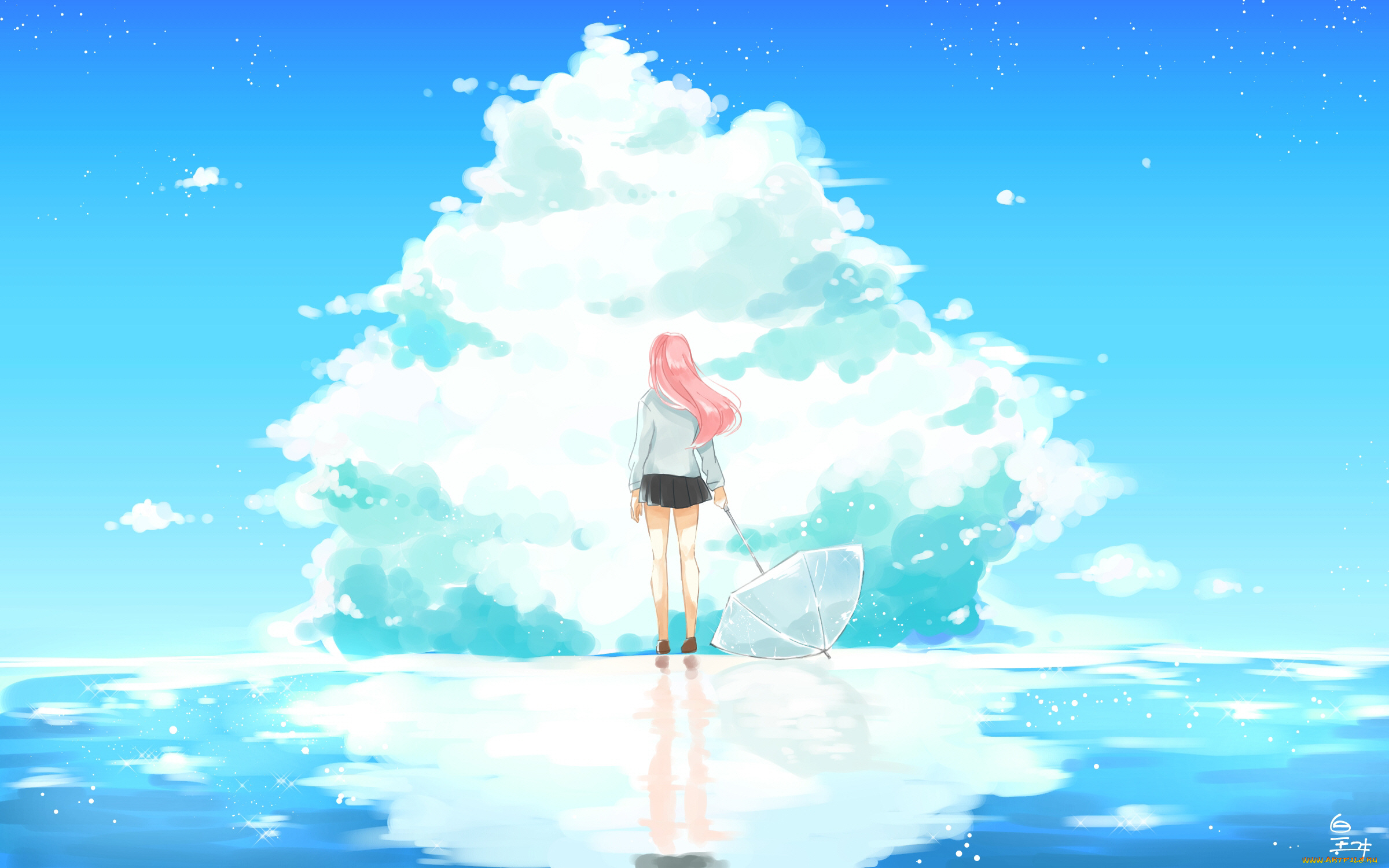 аниме, kuroko, no, baske, momoi, satsuki