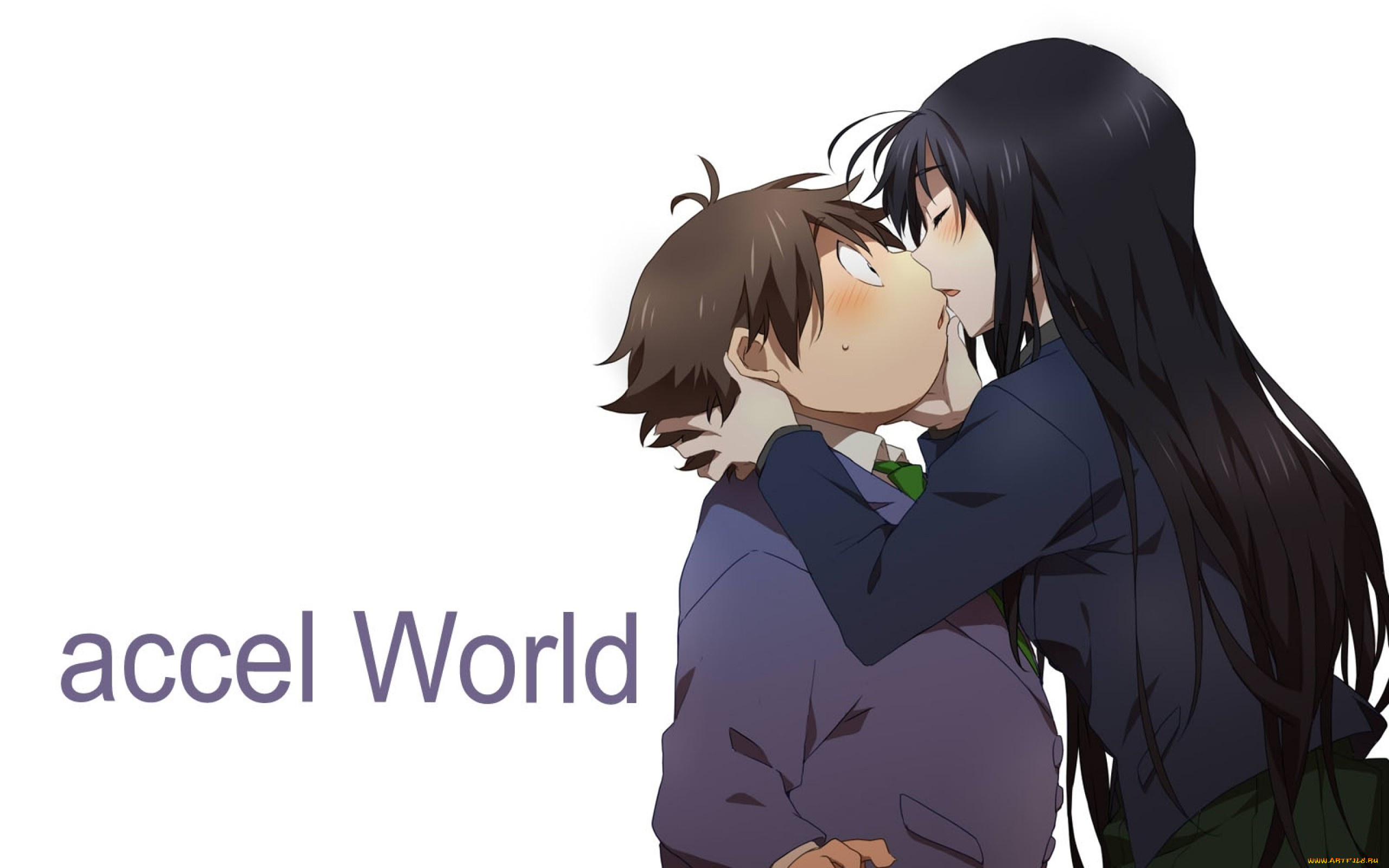 аниме, accel, world, accel, world